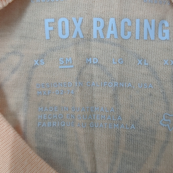 Fox Racing Peach Tee - Picture 3 of 4